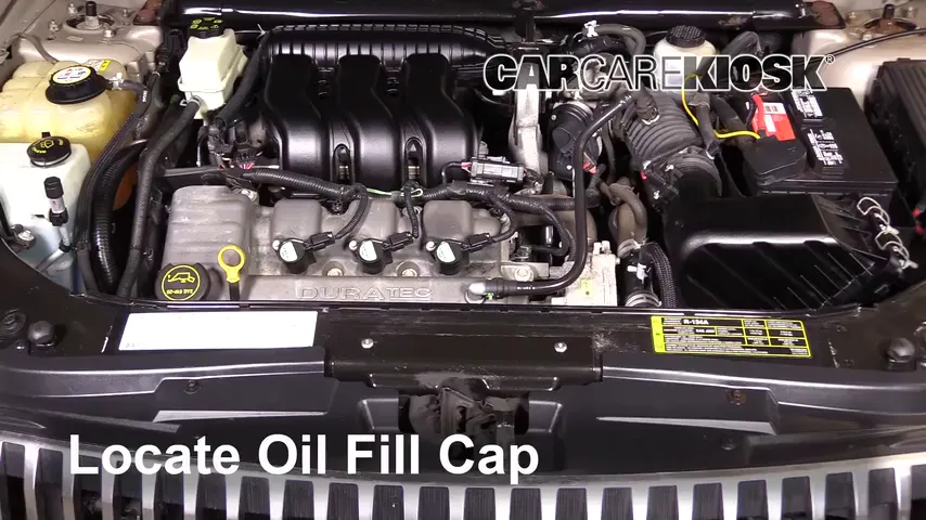 2005 Mercury Montego Premier 3.0L V6 Oil Add Oil